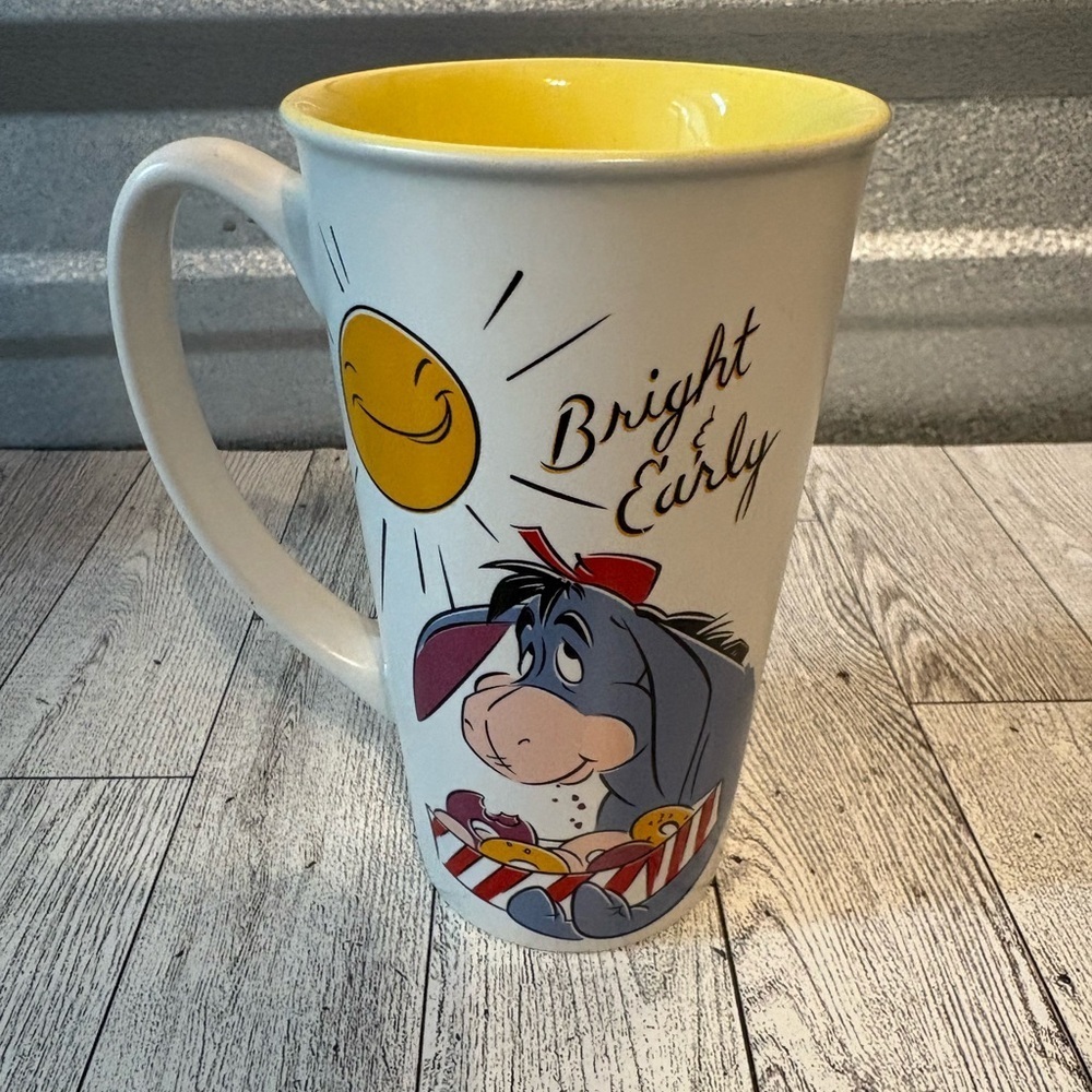 Disney Eeyore Mug - Yellow and White